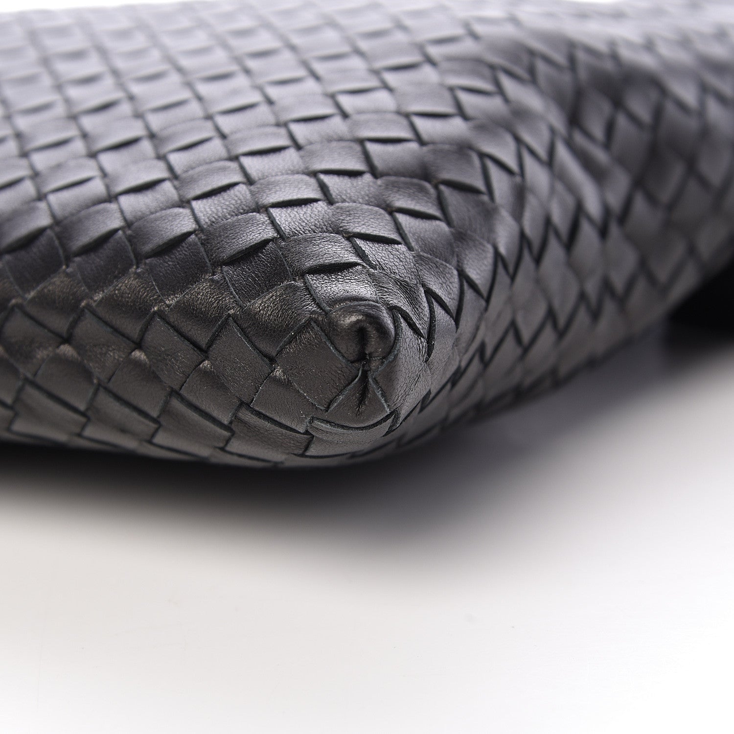 Bottega Veneta Nappa Intrecciato VN Crossbody Messenger Bag Black 10 of 11
