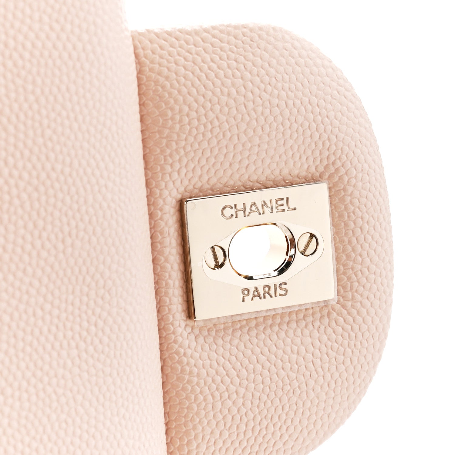 Chanel Caviar Quilted Maxi Double Flap Light Beige 7 of 11