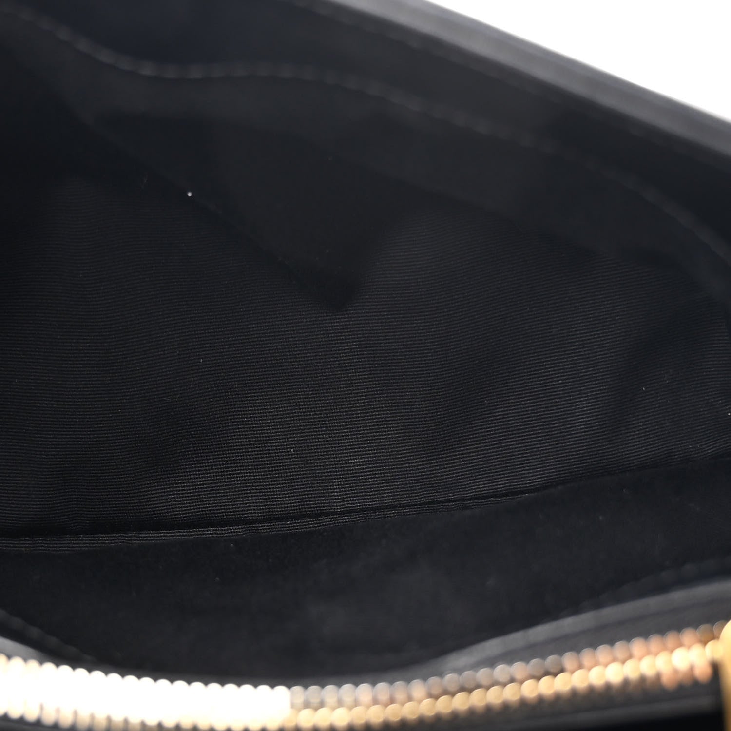Saint Laurent Calfskin Y Quilted Monogram Small Loulou Chain Satchel Black 5 of 12