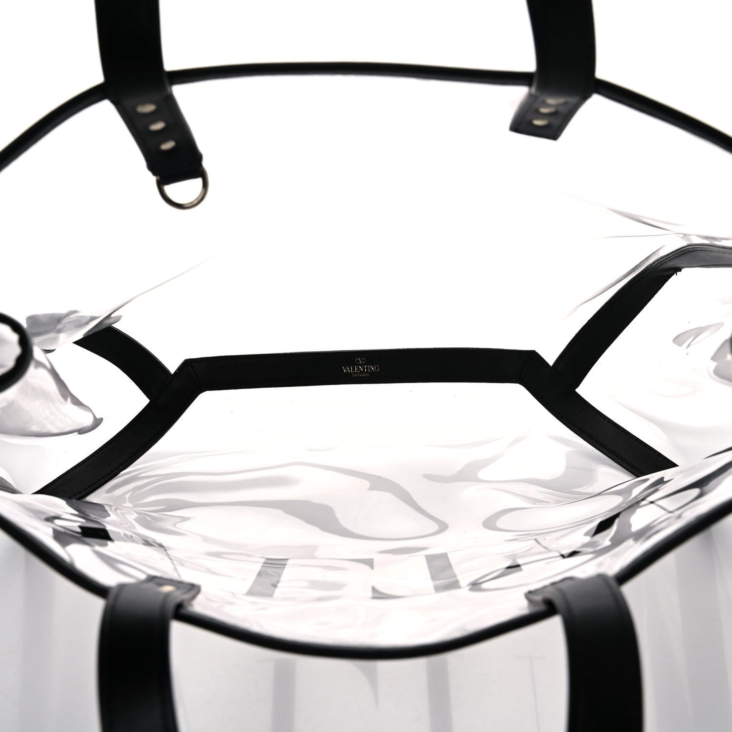 Plexy VLTN Shopping Bag Transparent