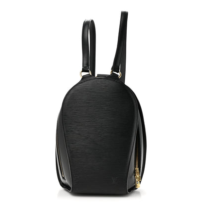Louis Vuitton Epi Mabillon Backpack Black 1 of 12