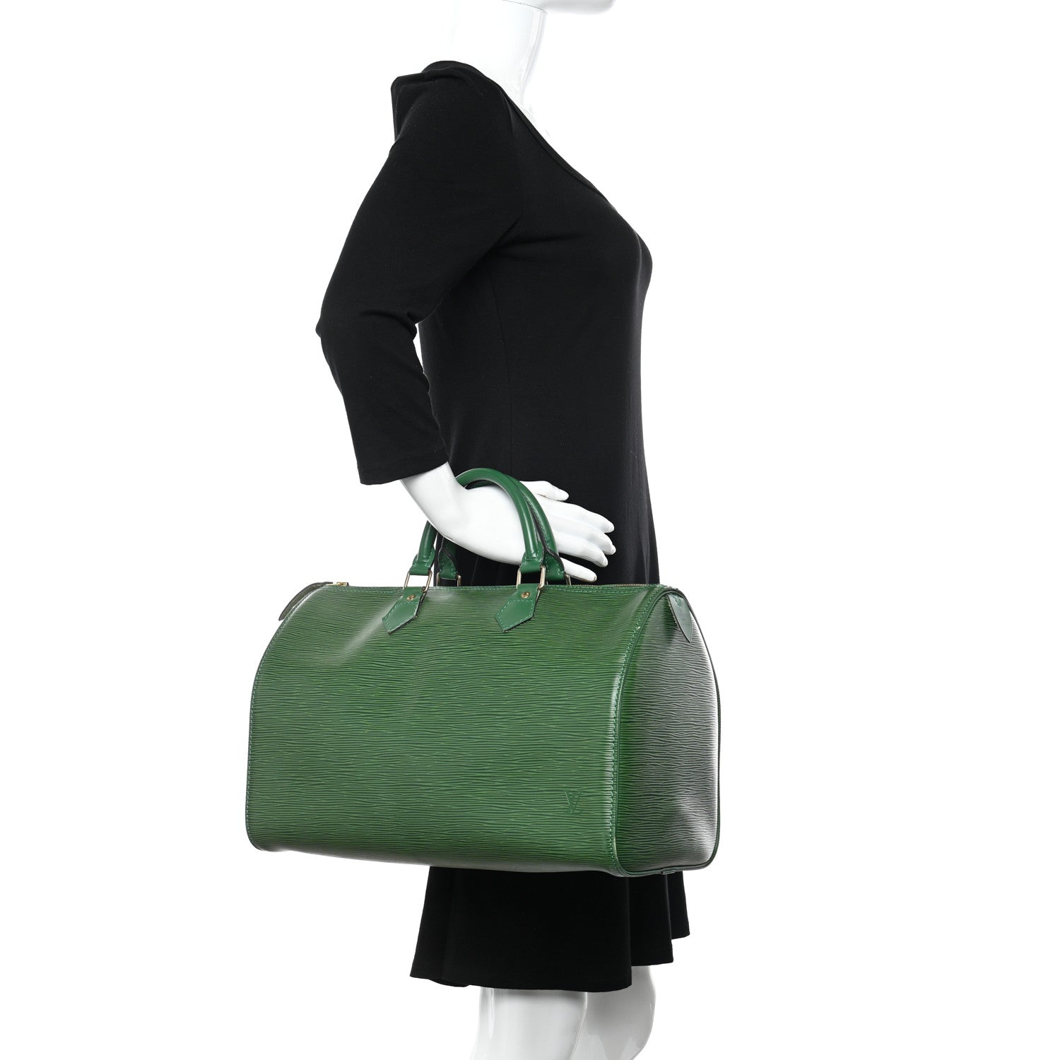 Louis Vuitton Epi Speedy 35 Borneo 2 of 18