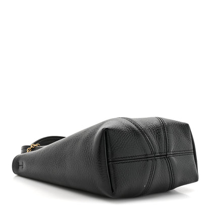 Chloe Grained Calfskin Small Spin Tote Black 4 of 10