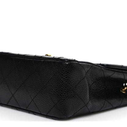 Chanel Caviar Quilted Mini Square Flap Black 10 of 10