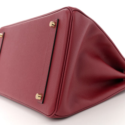 Hermes Epsom Birkin 35 Rouge Grenat 10 of 11