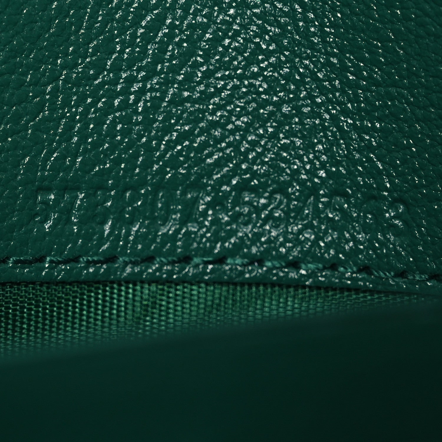 Gucci Azalea Calfskin Enamel Matelasse Diagonal Torchon GG Marmont Chain Wallet New Shamrock Emerald 10 of 13
