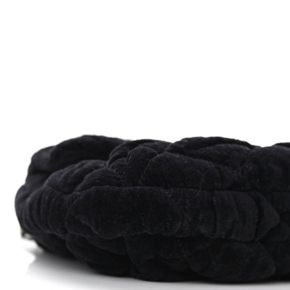 Chanel Velvet Mini Bubble Quilt Flap Black 7 of 8