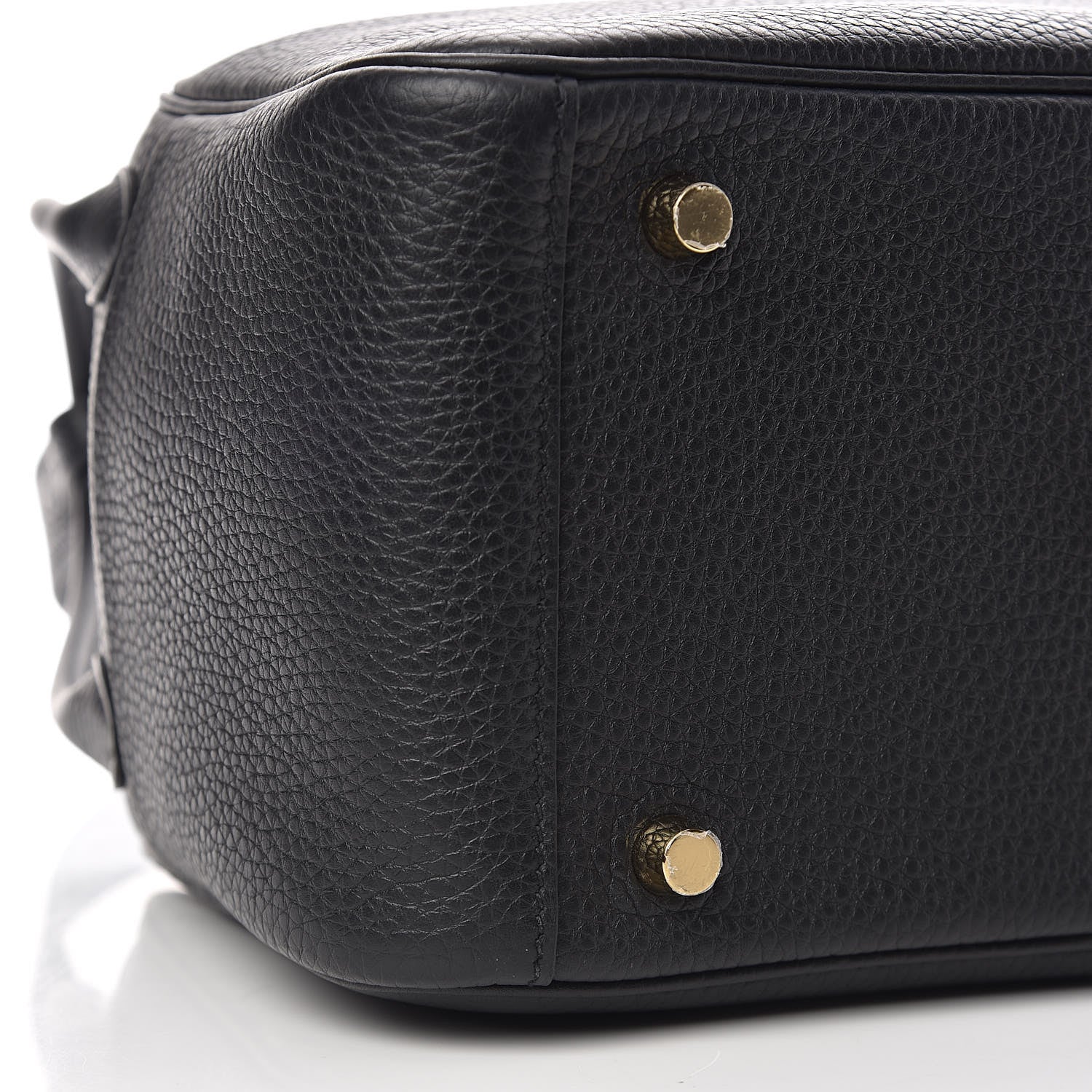 Hermes Taurillon Clemence Lindy 26 Black 8 of 10