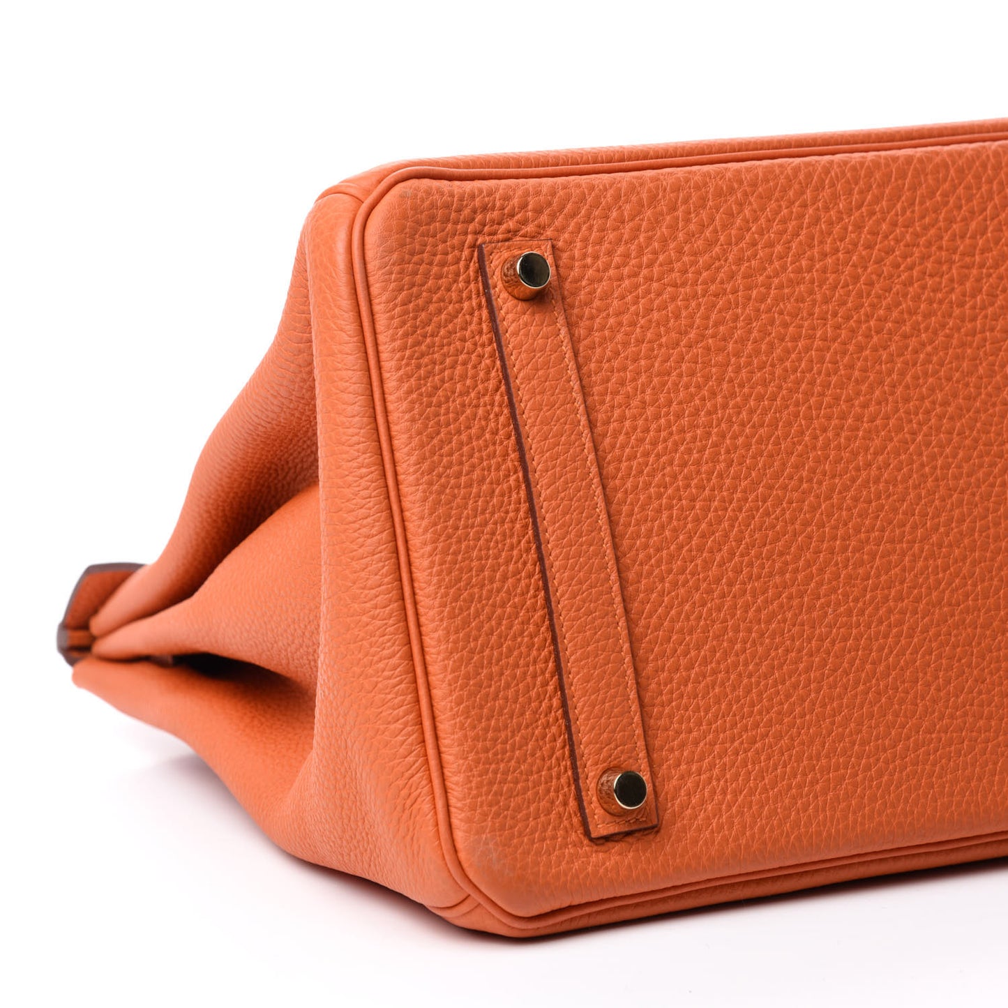 Togo Birkin 35 Orange