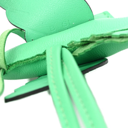 Hermes Milo Lambskin Grigri Rodeo Pegase Horse Bag Charm PM Vert Comic 4 of 4