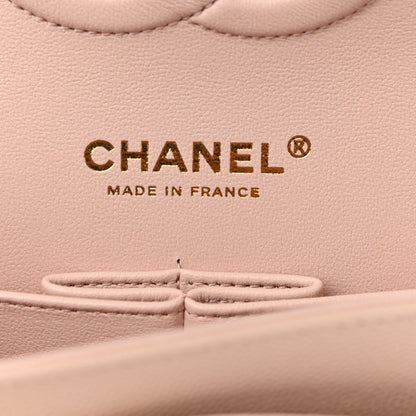 Chanel Caviar Quilted Medium Double Flap Light Beige 6 of 9