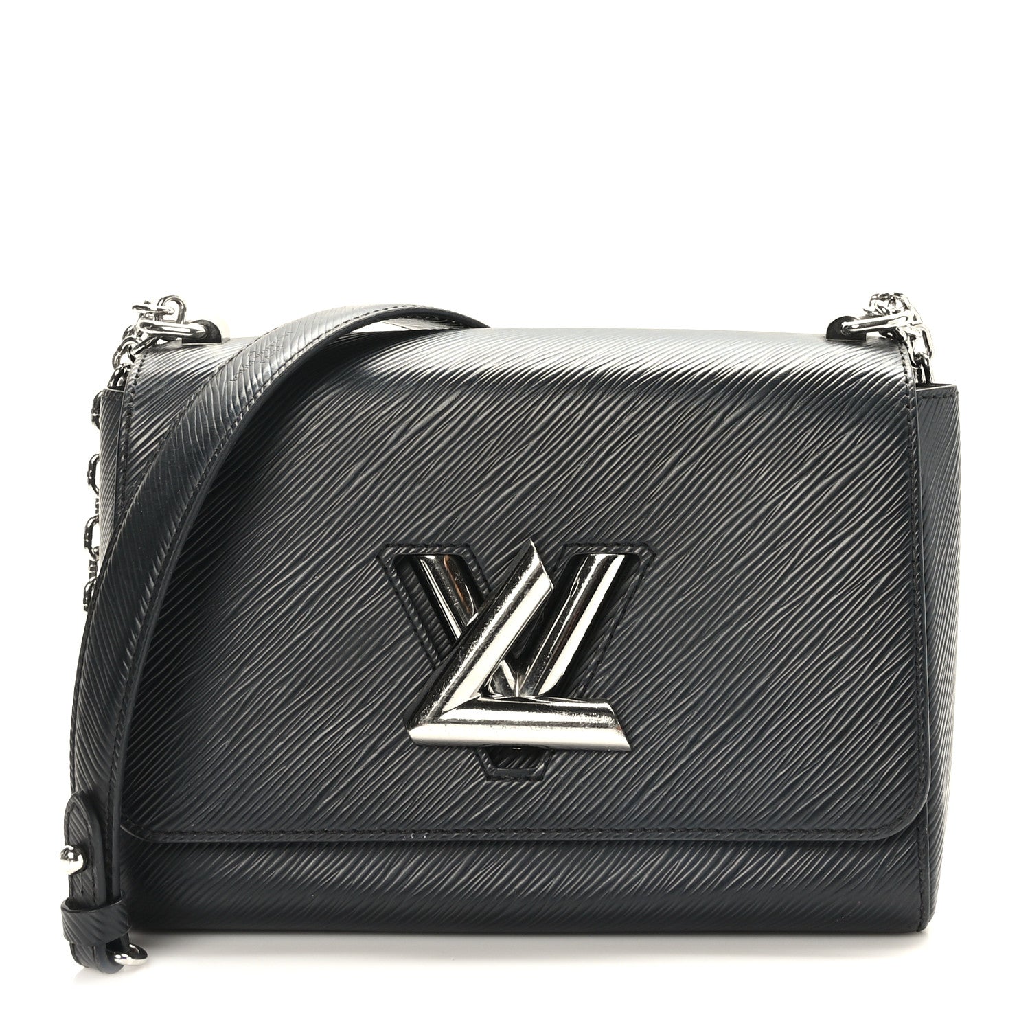 Louis Vuitton Epi Twist Shoulder Bag MM Black 1 of 9