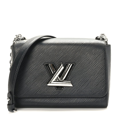 Louis Vuitton Epi Twist Shoulder Bag MM Black 1 of 9