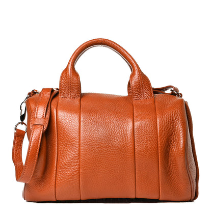 Alexander Wang Pebbled Lambskin Rocco Gold Hardware Brown 1 of 16