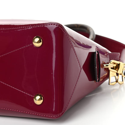 Louis Vuitton Patent Calfskin Miroir Tote Magenta 9 of 11