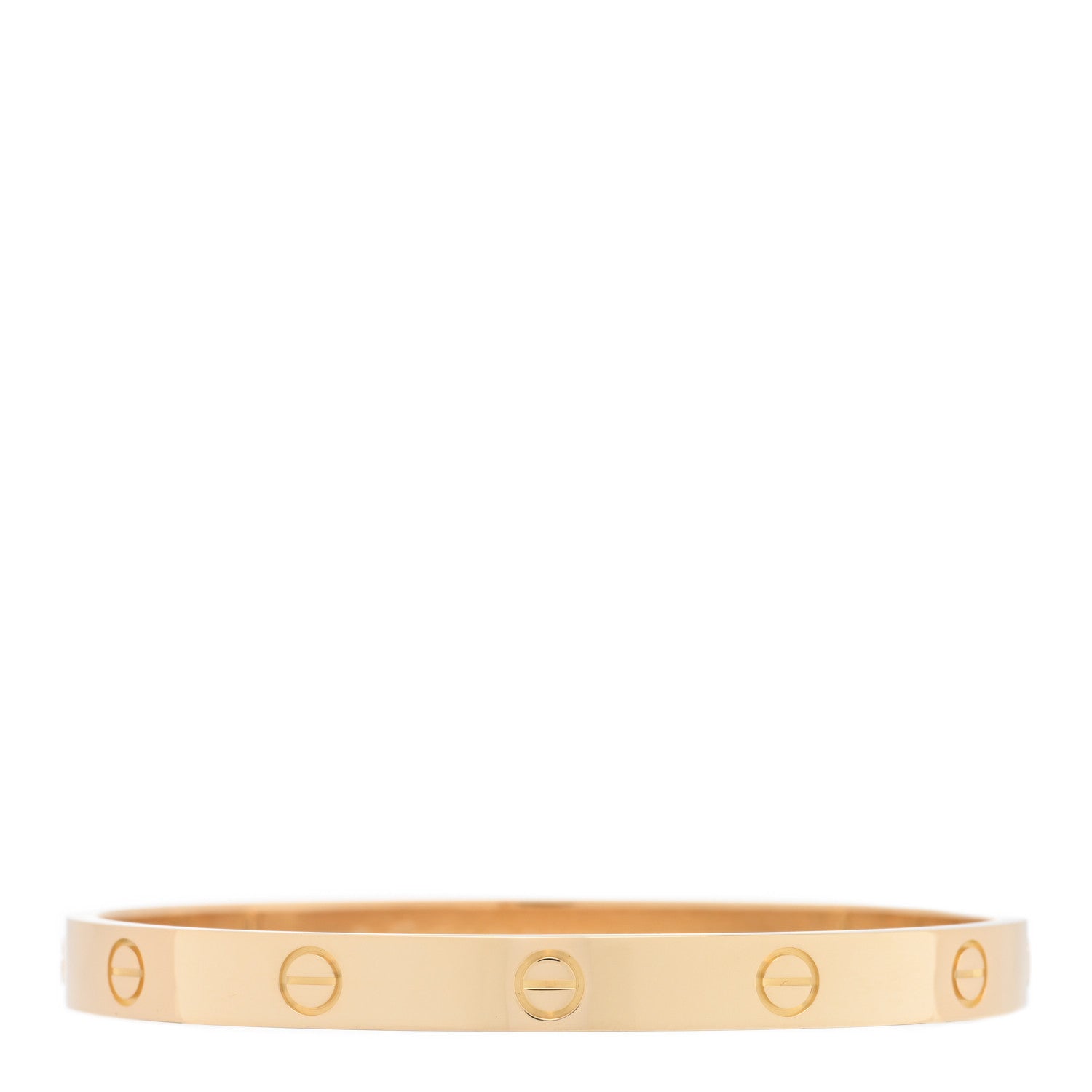 Cartier 18K Yellow Gold LOVE Bracelet 18 1 of 4