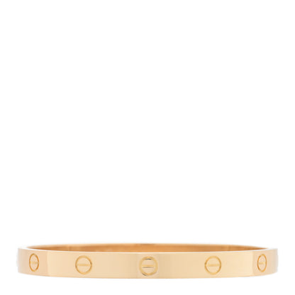 Cartier 18K Yellow Gold LOVE Bracelet 18 1 of 4