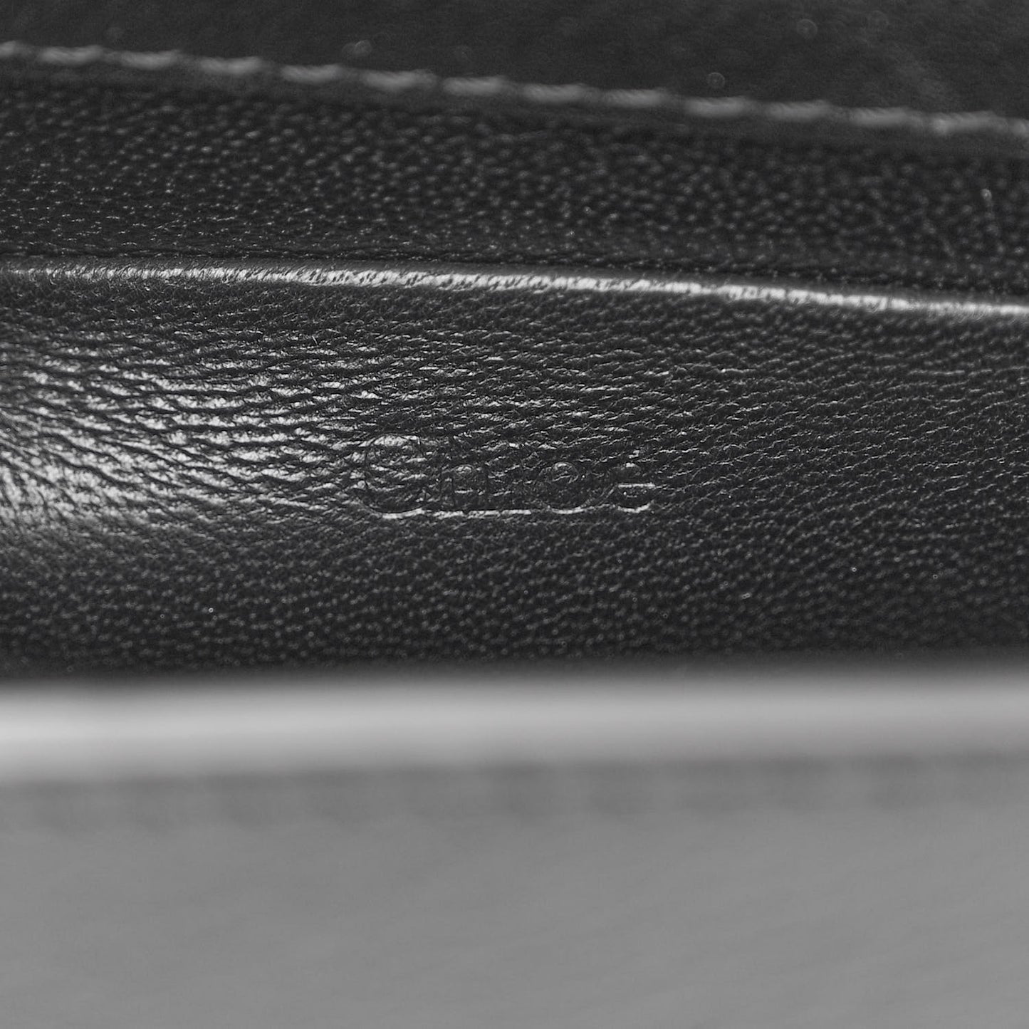 Calfskin Small Nile Bracelet Minaudiere Bag Black