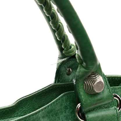 Balenciaga Agneau Giant 21 Silver Hardware City Vert Gazon 10 of 18