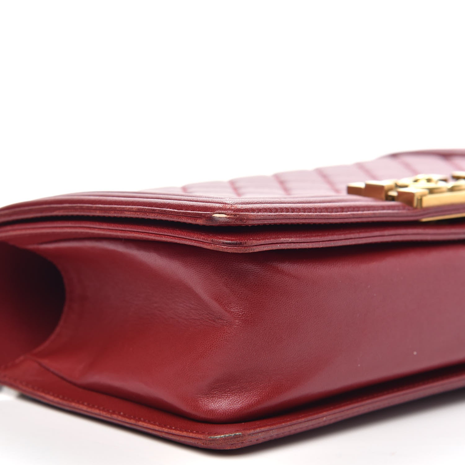 Chanel Lambskin Quilted Medium Boy Flap Red 9 of 16