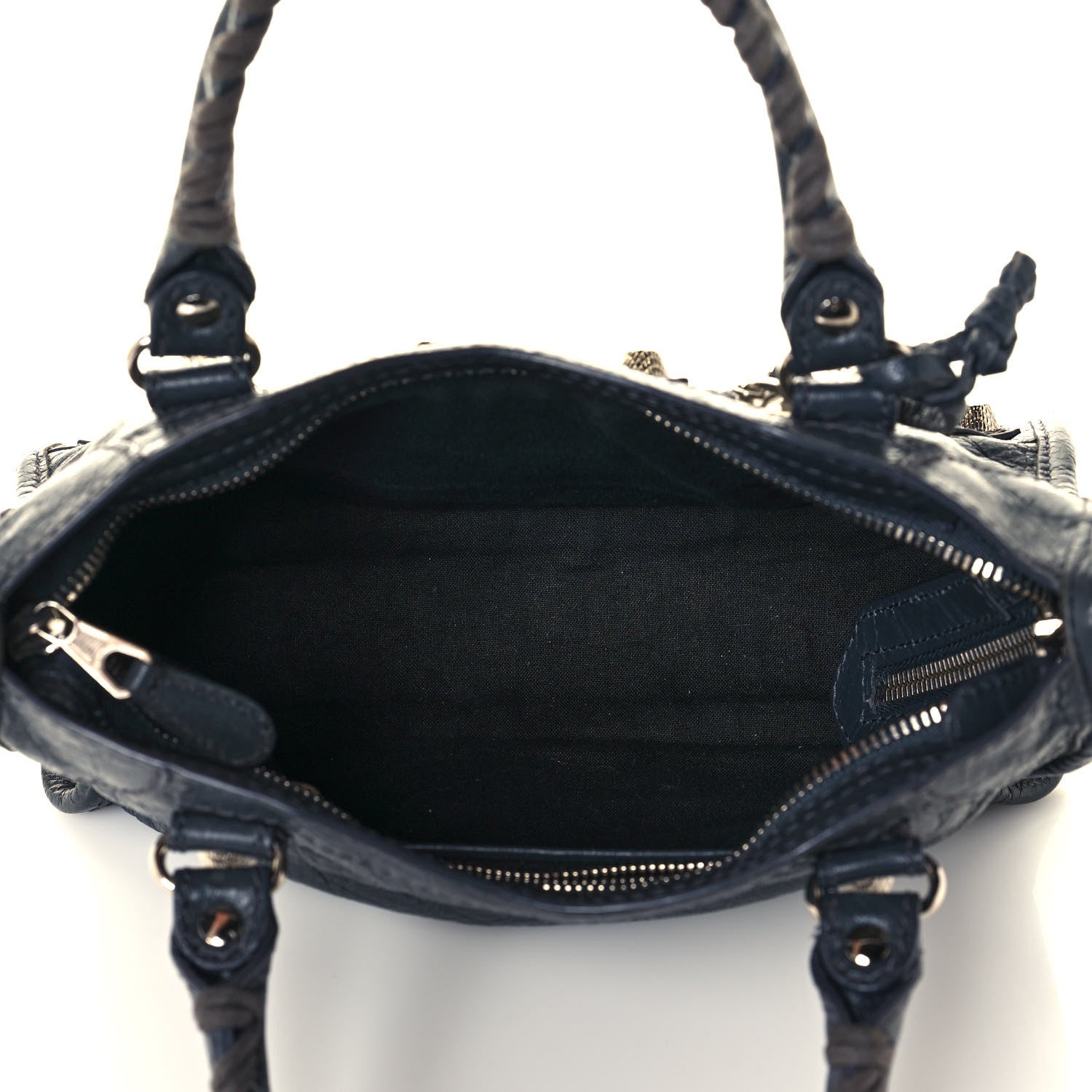 Balenciaga Agneau Giant 12 Silver Hardware Mini City Gris Fossile 5 of 14