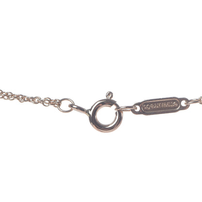 Tiffany 18K Rose Gold Infinity Double Chain Pendant Necklace 5 of 8