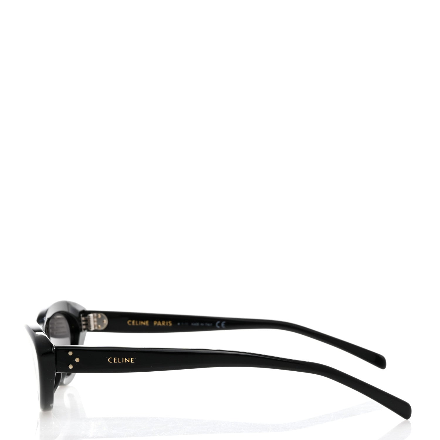 Celine Acetate Cat Eye Sunglasses CL40184U Black 3 of 7
