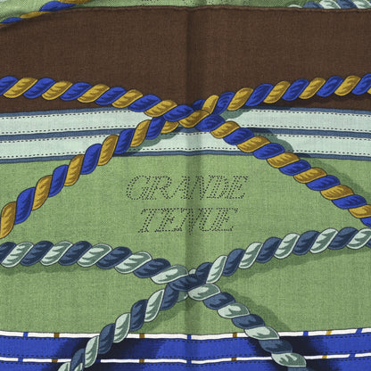 Hermes Cashmere Silk Grande Tenue Shawl 140 2 of 4