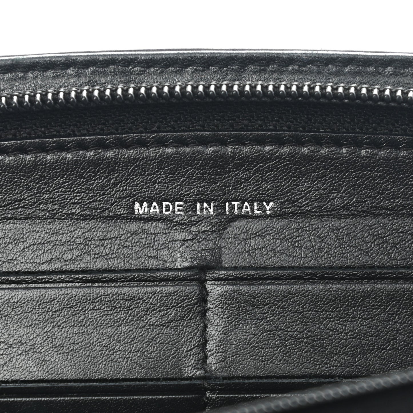 Patent Trousse Maquil Wallet Black