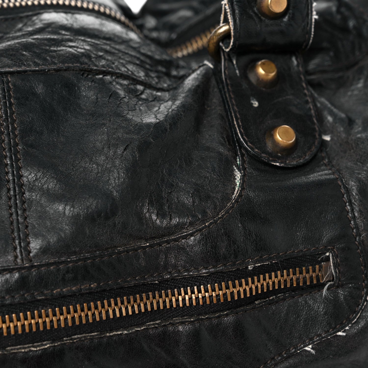 Balenciaga Agneau Classic Hardware Work Black 18 of 24