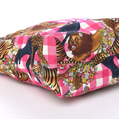 Gucci Canvas Kids Tiger Print Tote Multicolor 5 of 10