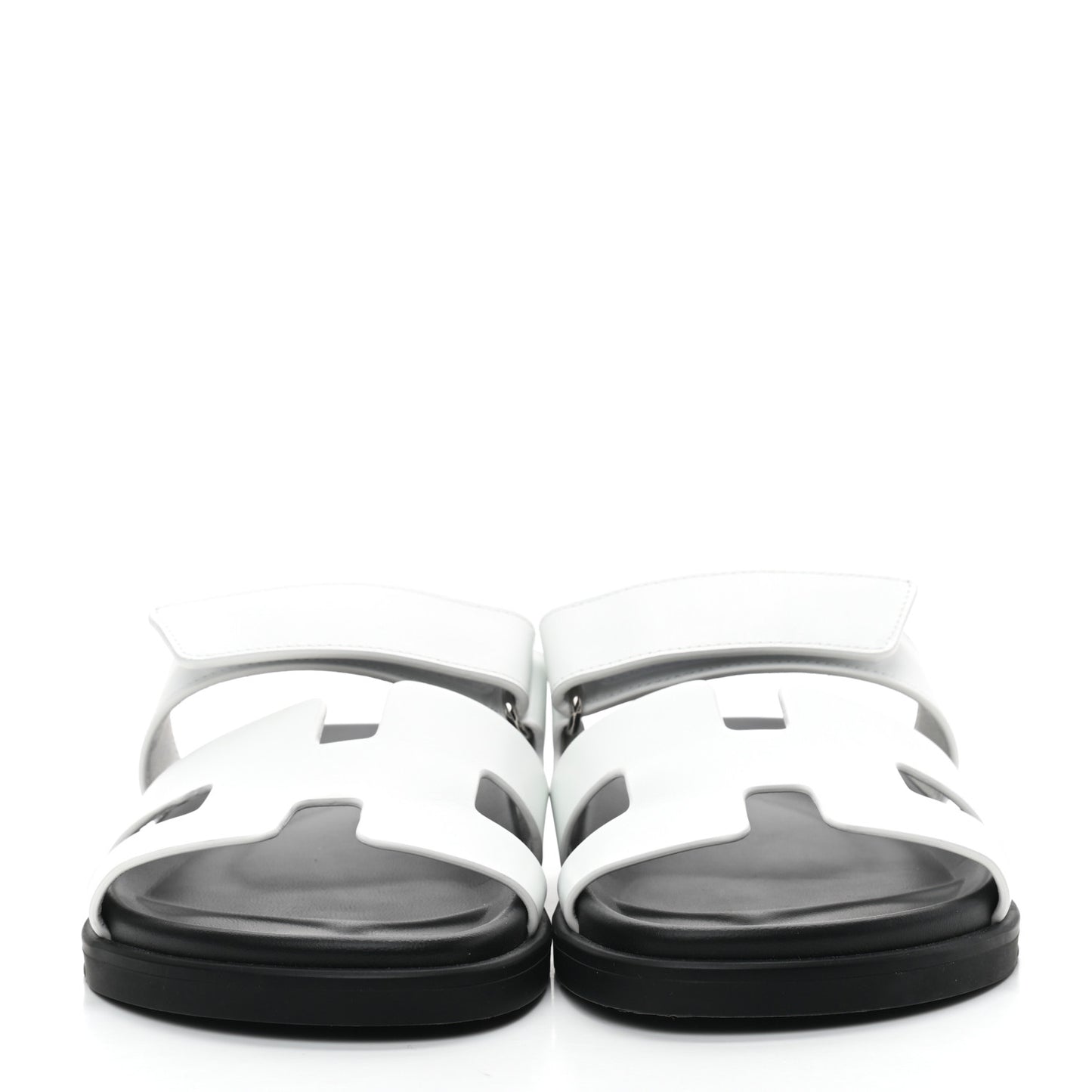 Calfskin Womens Chypre Sandals 39 White