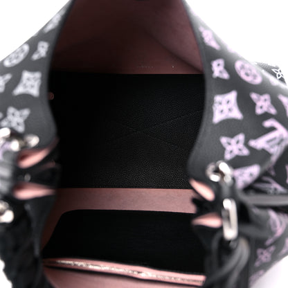 Louis Vuitton Mahina Carmel Hobo PM Black 5 of 8