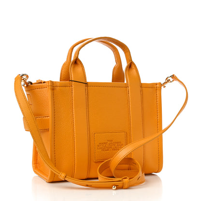 Marc Jacobs Grained Calfskin Small The Tote Bag Artisan Gold 3 of 11