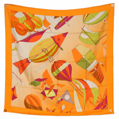 Hermes Silk Les Folies Du Ciel II Scarf 90 2 of 5