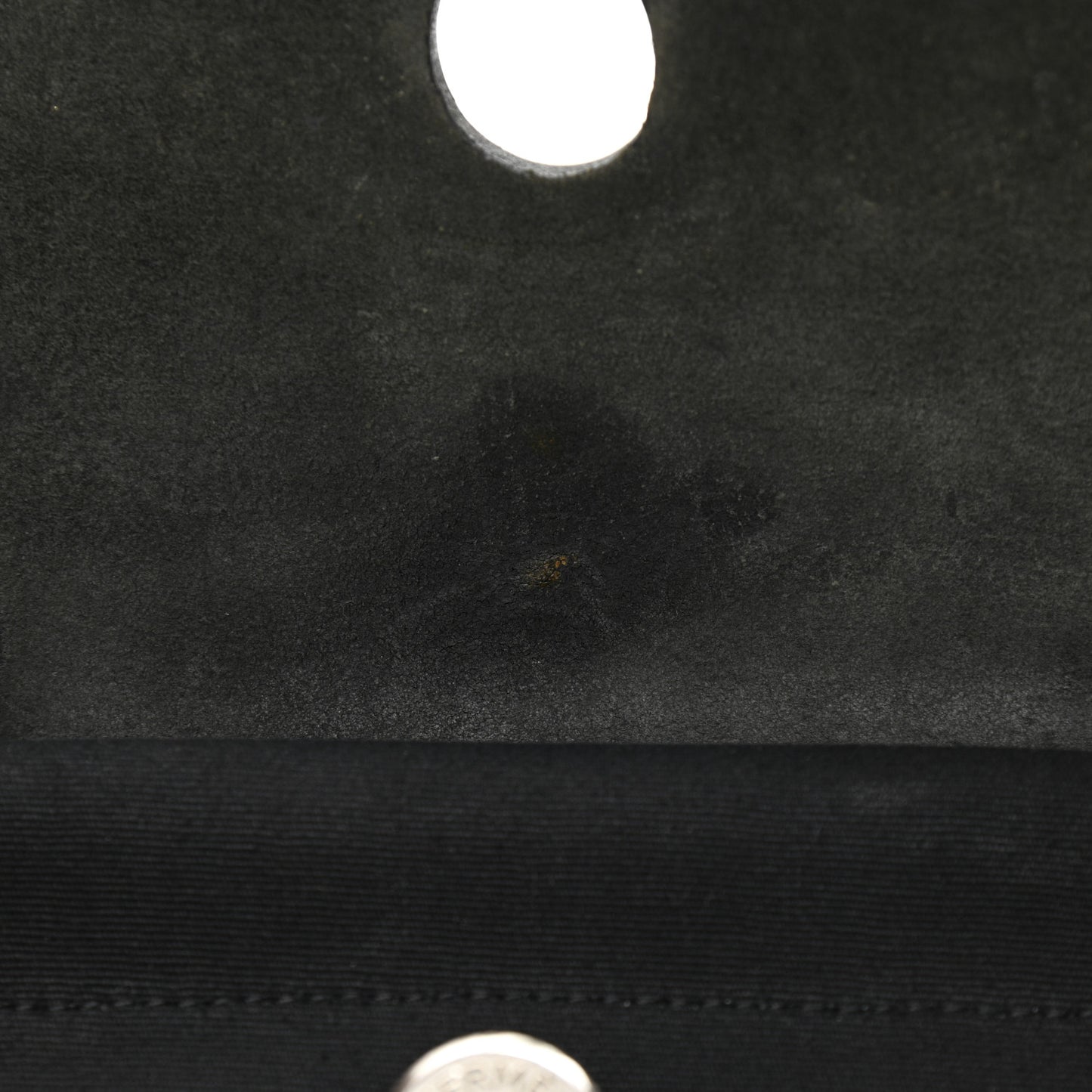 Toile Vache Calfskin Herbag 39 MM Black