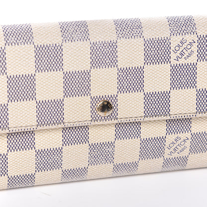 Louis Vuitton Damier Azur Sarah Wallet 9 of 9