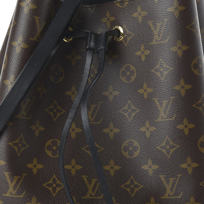 Louis Vuitton Monogram Neonoe MM Black 9 of 9