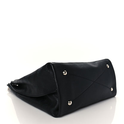Louis Vuitton Mahina Carmel Hobo Black 4 of 9
