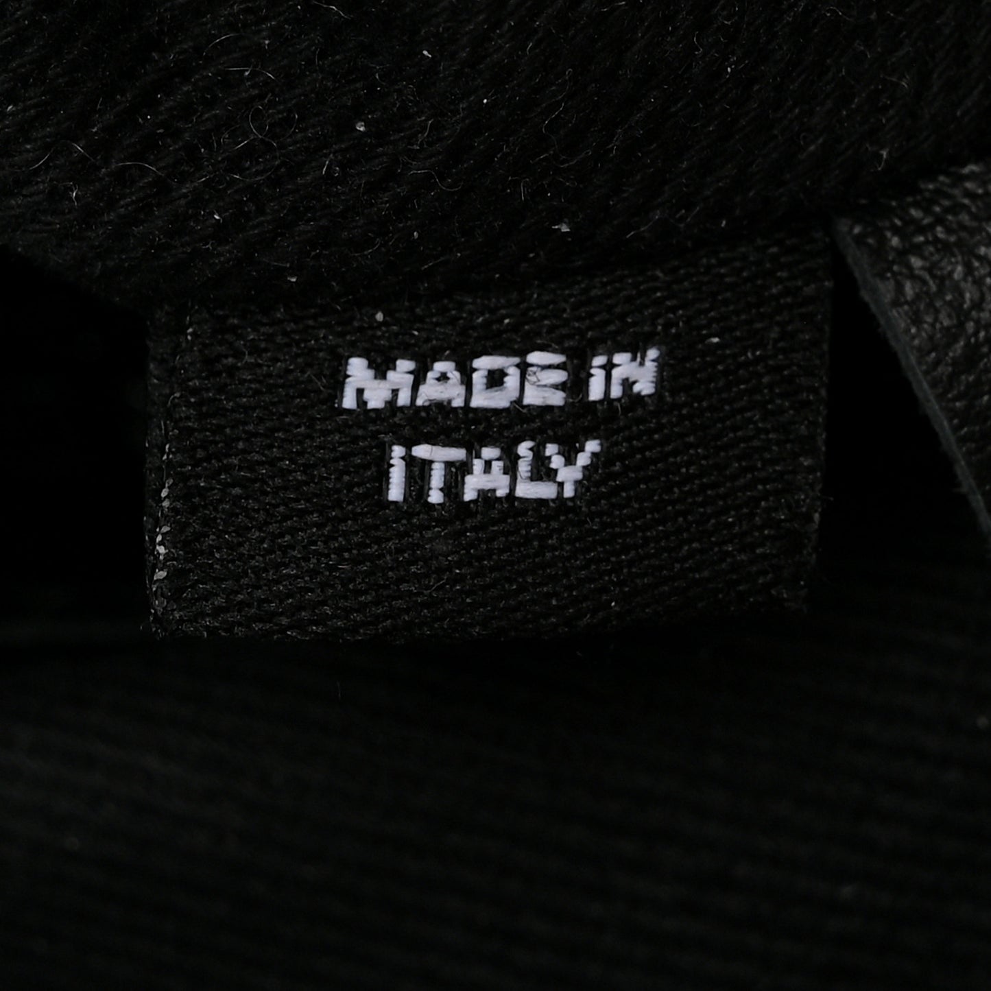 Lambskin Quilted Waist Belt Bag Black