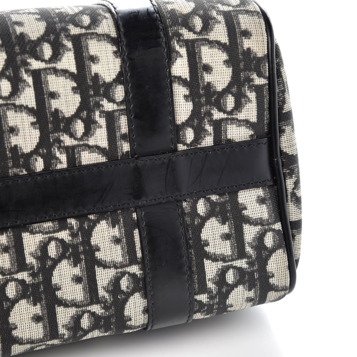 Christian Dior Monogram Boston Black 9 of 9