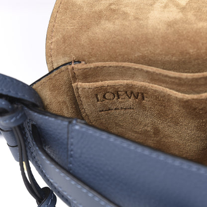 Loewe Grained Calfskin Mini Gate Crossbody Bag Steel Blue 5 of 8