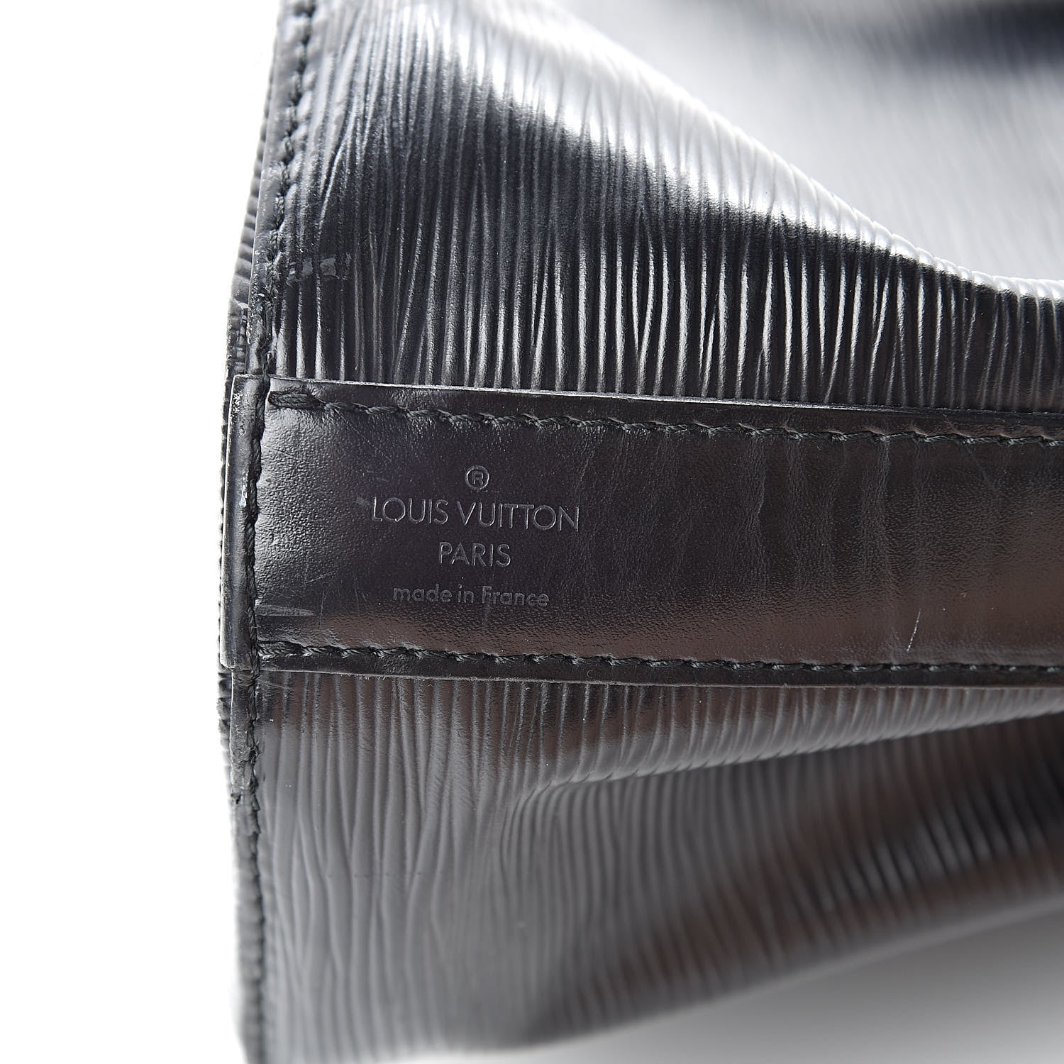 Louis Vuitton Epi Sac D'Epaule Black 6 of 18