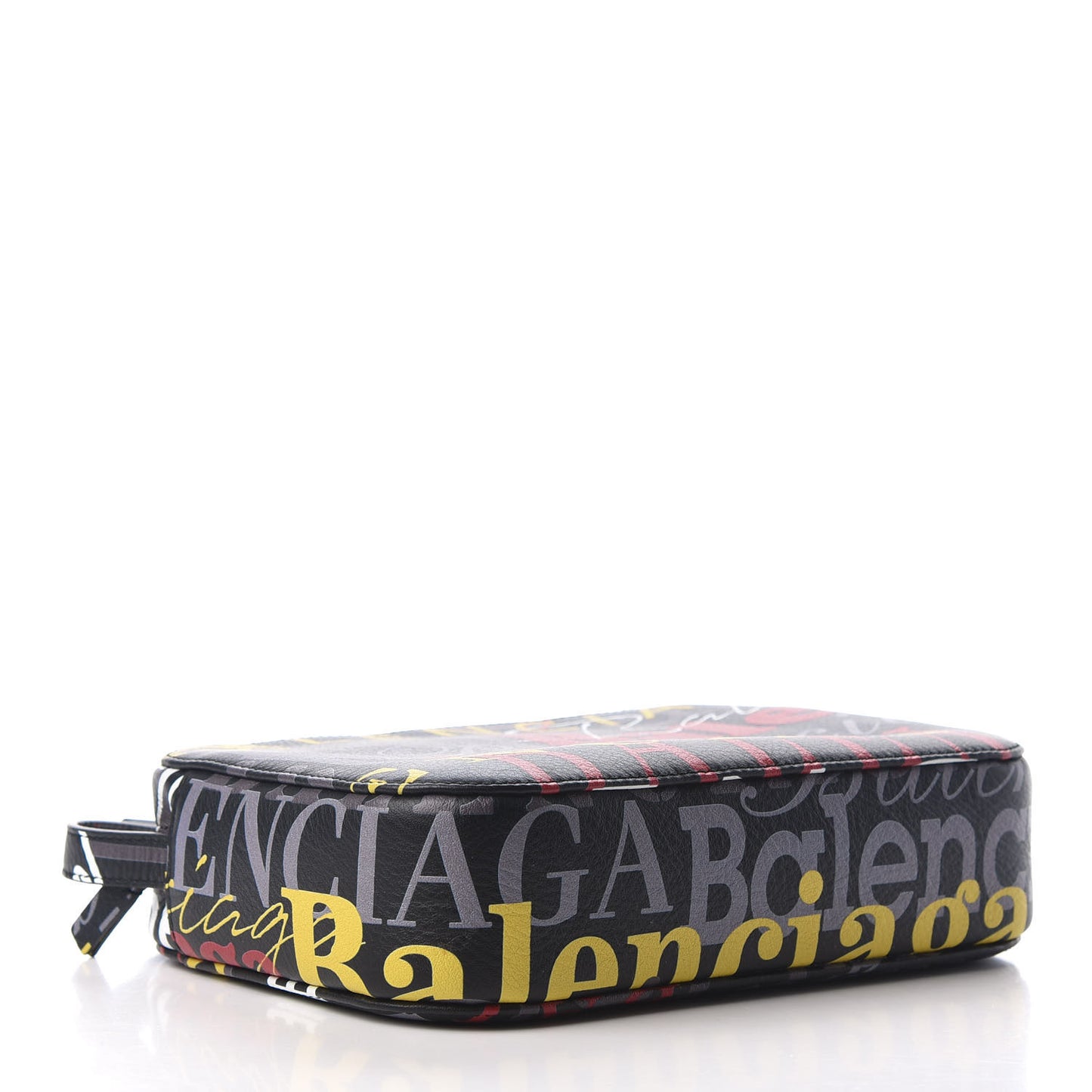Calfskin Logo Print S Everyday Camera Bag Black Multicolor