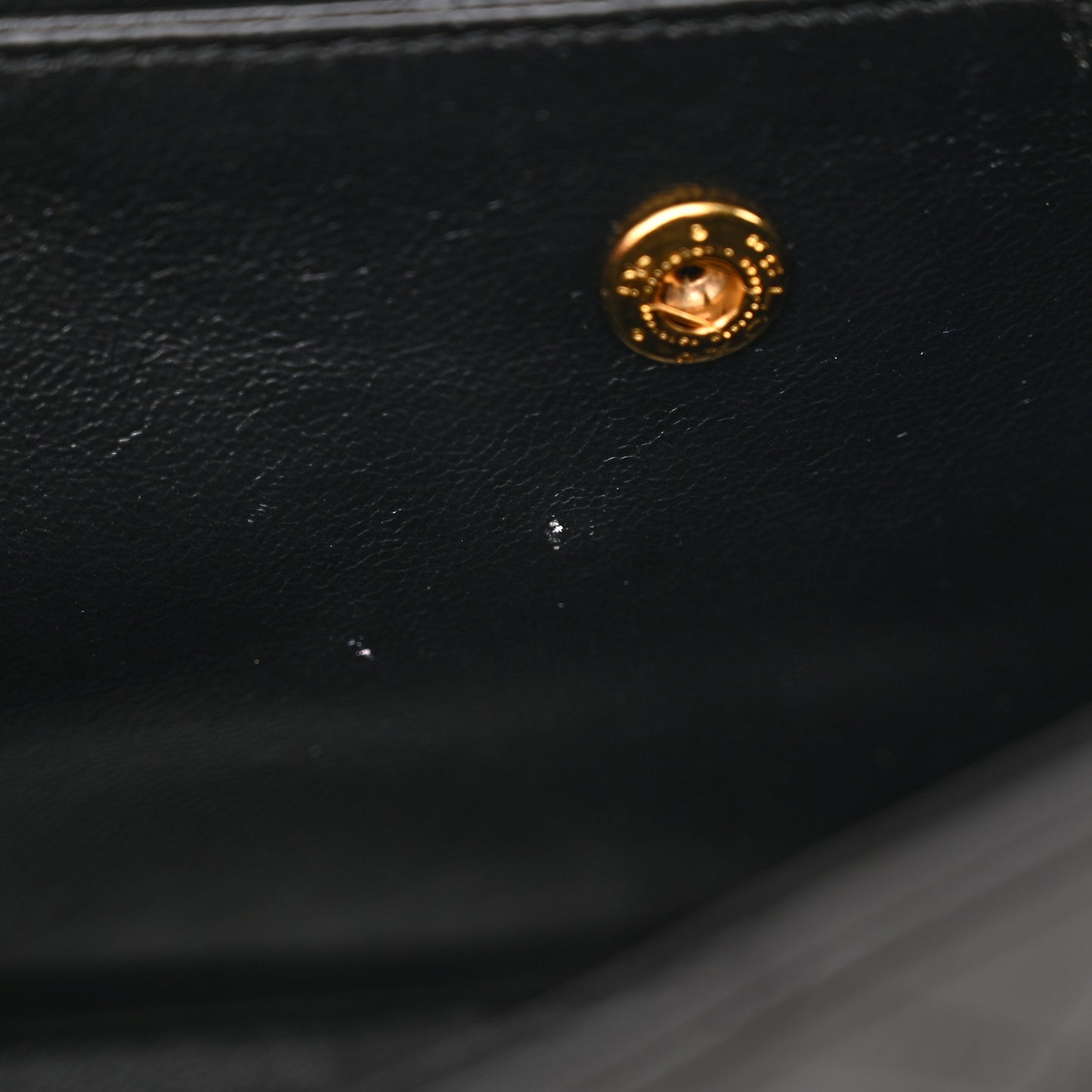 Lambskin Quilted Medium Single Flap Black