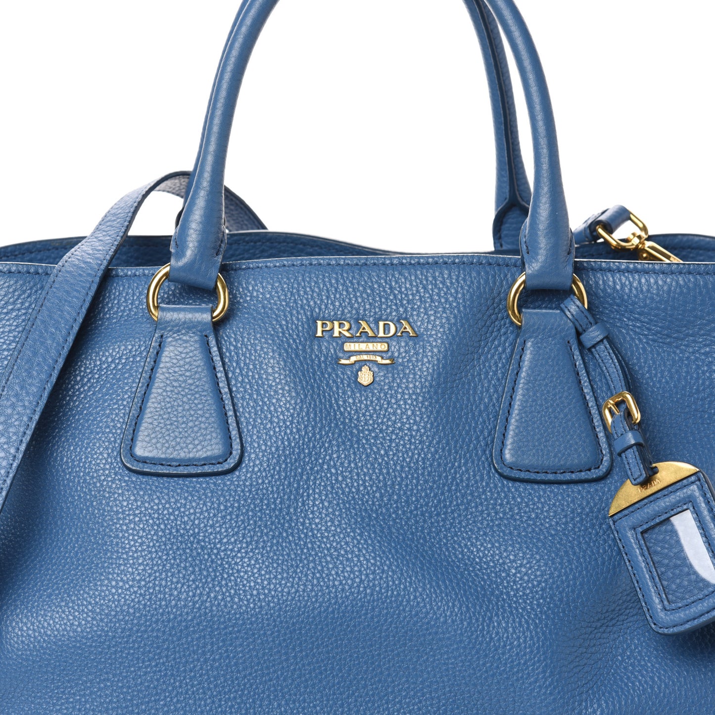 Vitello Daino Tote Cobalto