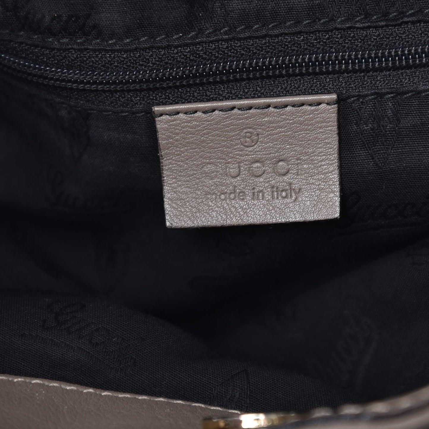 Guccissima Medium Sukey Tote Taupe