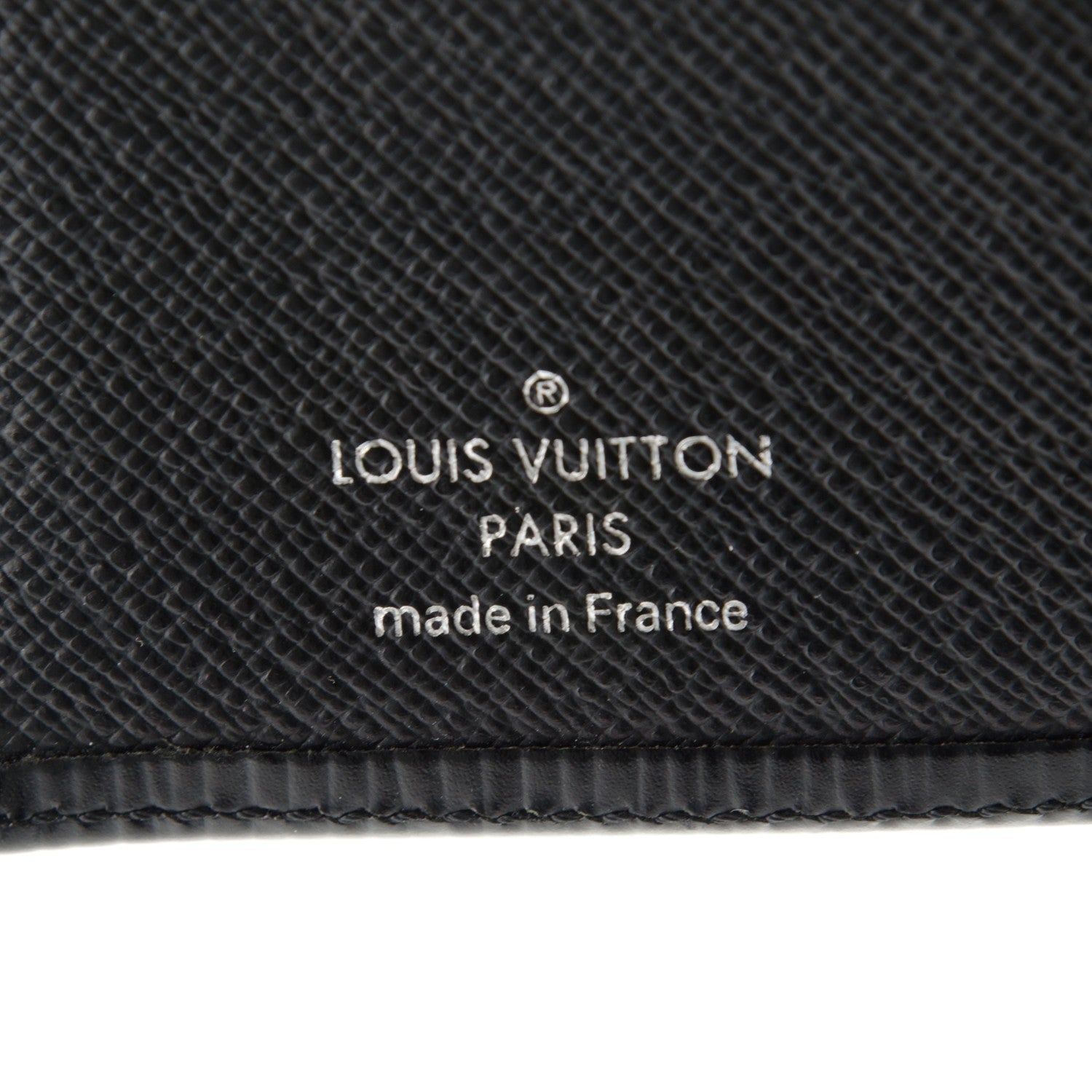 Louis Vuitton Epi French Purse Wallet Black 6 of 6