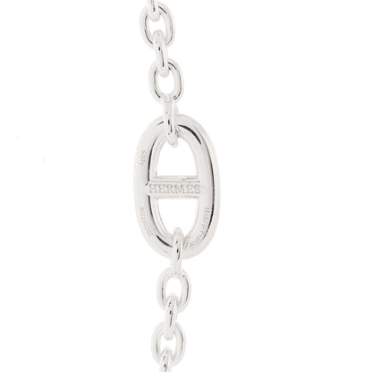 Hermes Sterling Silver Farandole Necklace 120 4 of 5