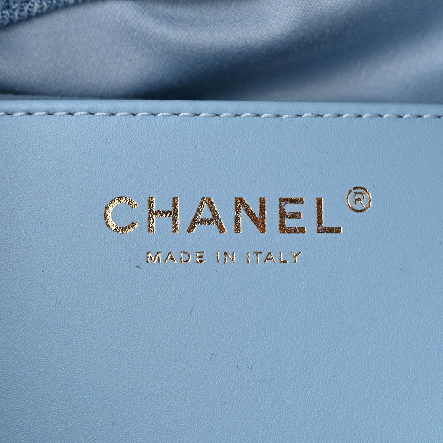 Chanel Washed Denim Quilted Small Chanel 25 Handbag Blue 6 of 11